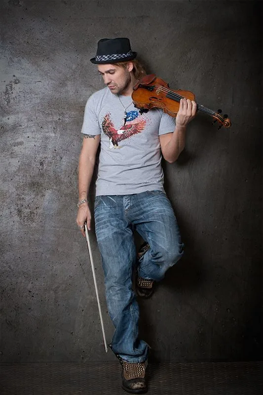 Violist David Garret – photograph by Oliver Donzyk, Fotokreuz Berlin